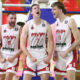 ALEKSA STEPANOVIC, RANKO SIMOVIC i MARKO PAVICEVIC kosarkasi FMP Zeleznika na utakmici Superlige Srbije protiv Mega MIS-a u hali FMP Arena, Beograd 07.06.2023. godine Foto: Ivica Veselinov / MN PRESS KOSARKA, BASKETBALL, KLS, SUPERLIGA, PRVENSTVO SRBIJE, NATIONAL CHAMPIONSHIP, FMP ZELEZNIK, KK MEGA MIS
