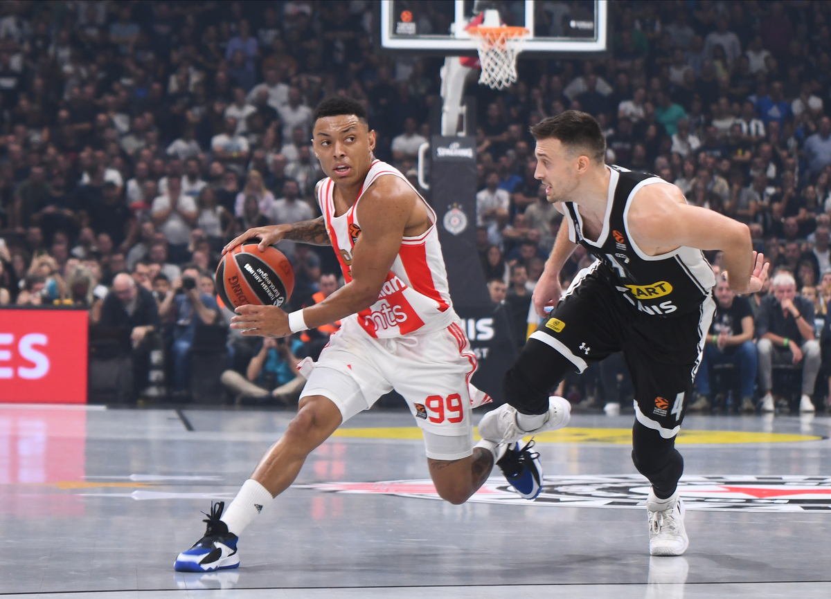PARTIZAN vs CRVENA ZVEZDA Beograd, 26.10.2023. foto: MN Prewss / ds Kosarka, Euroleague