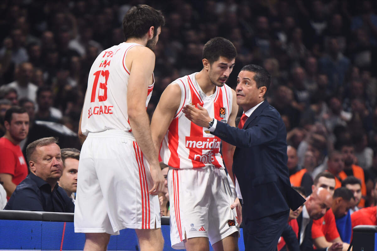 kosarkas Partizana na utakmici Evrolige protiv Crvene zvezde u hali Stark Beogradska arena, Beograd 26.10.2023. godine Foto: MN PRESS Kosarka, Partizan, Evroliga, Crvena zvezda