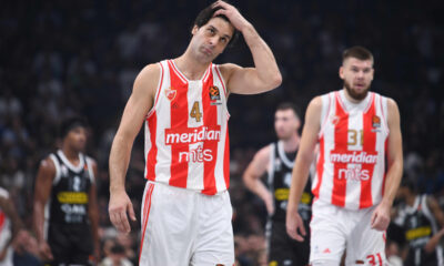 kosarkas Partizana na utakmici Evrolige protiv Crvene zvezde u hali Stark Beogradska arena, Beograd 26.10.2023. godine Foto: MN PRESS Kosarka, Partizan, Evroliga, Crvena zvezda
