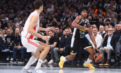 kosarkas Partizana na utakmici Evrolige protiv Crvene zvezde u hali Stark Beogradska arena, Beograd 26.10.2023. godine Foto: MN PRESS Kosarka, Partizan, Evroliga, Crvena zvezda