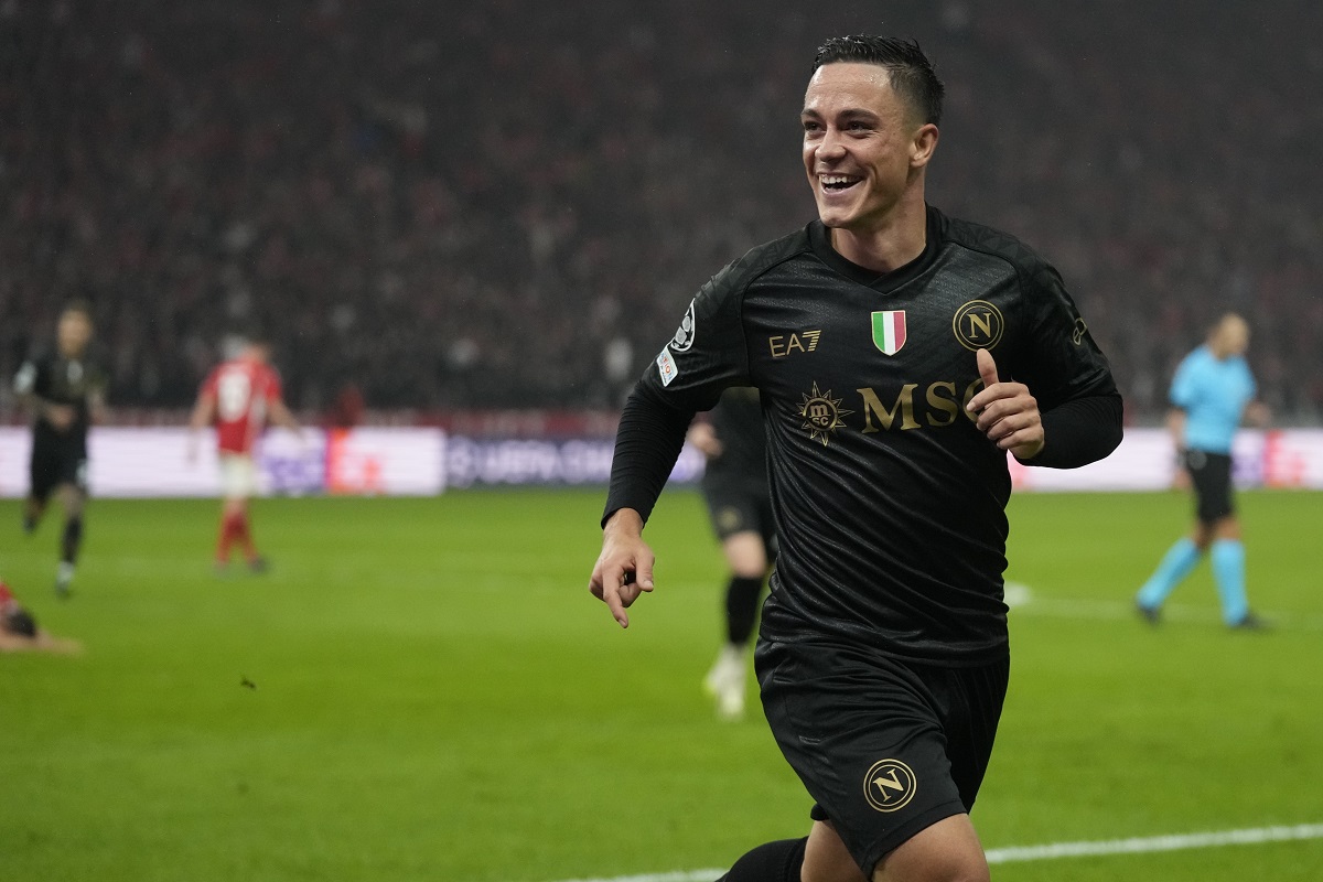Đakomo Raspadori slavi gol protiv Uniona