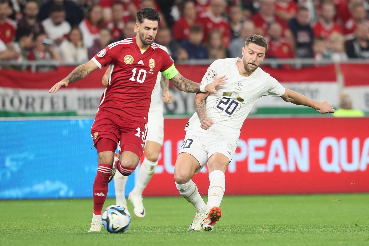 Dominik Soboslaj i Sergej Milinković Savić, Mađarska - Srbija