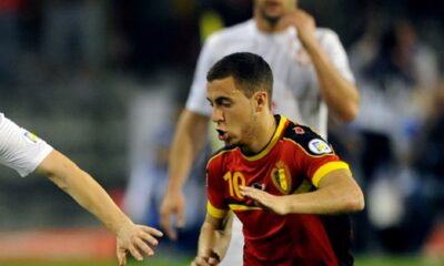 Odlazak Edena Azara u penziju - on u dresu Belgije