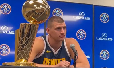 Nikola Jokić na medija deju Denvera