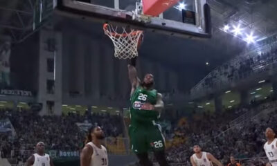 Matijas Lesor, zakucavanje, Panatinaikos