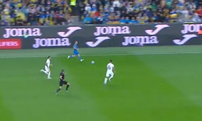 Oleksandr Karavajev - Stole Dimitrijevski prima gol sa 40 metara