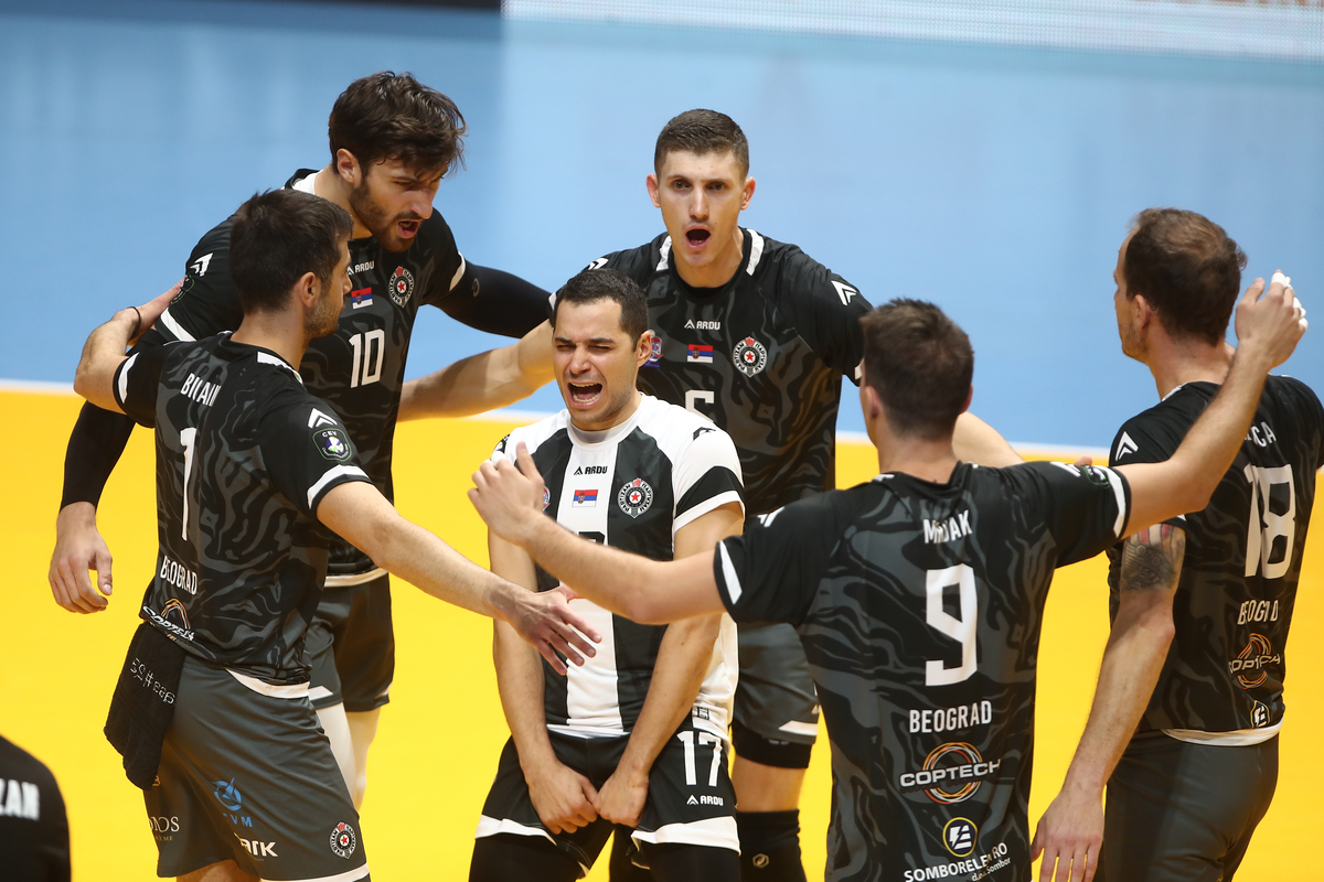 ODBOJKA PARTIZAN-RADNIK, Beograd 24.10.2023. godine Foto: Ivica Veselinov / MN PRESS ODBOJKA, PARTIZAN, RADNIK
