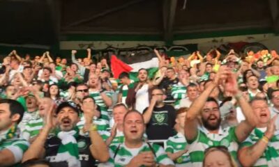 UEFA Seltik zastave Palestine