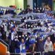 KOSARKA - Torcida Sandzak, navijaci iz Novog Pazara. Vrsac, 01.02.2005. snimio:N.Parausic