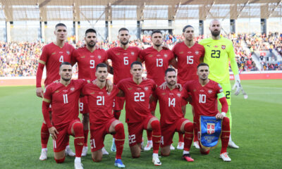 SERBIA vs BULGARIA Leskovac, 19.11.2023. foto: Marko Metlas Fudbal, Srbija, Bugarska