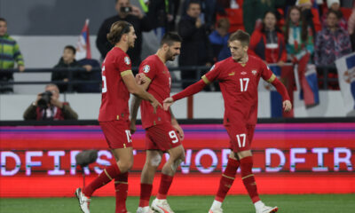 SERBIA vs BULGARIA Leskovac, 19.11.2023. foto: Marko Metlas Fudbal, Srbija, Bugarska