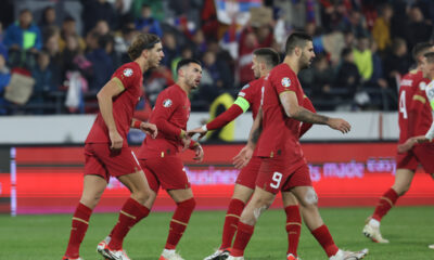 SERBIA vs BULGARIA Leskovac, 19.11.2023. foto: Marko Metlas Fudbal, Srbija, Bugarska