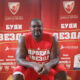 SOFOKLIS SCHORTSANITIS Sofoklis Skorcanitis novi kosarkas Crvene zvezde predstavljanje u hali Basketlend, Beograd 25.08.2015. godine Foto: Marko Metlas Kosarka, Crvena zvezda