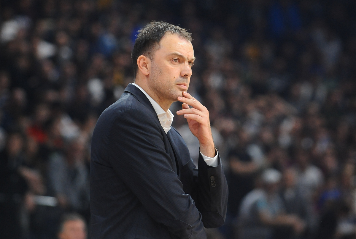 NENAD CANAK, trener kosarkasa Partizana, na utakmici Jadranske ABA lige protiv Zadra, u Beogradskoj Stark areni. Beograd, 26.10.2018. foto: Nebojsa Parausic Kosarka, Jadranska ABA liga, Partizan, Zadar