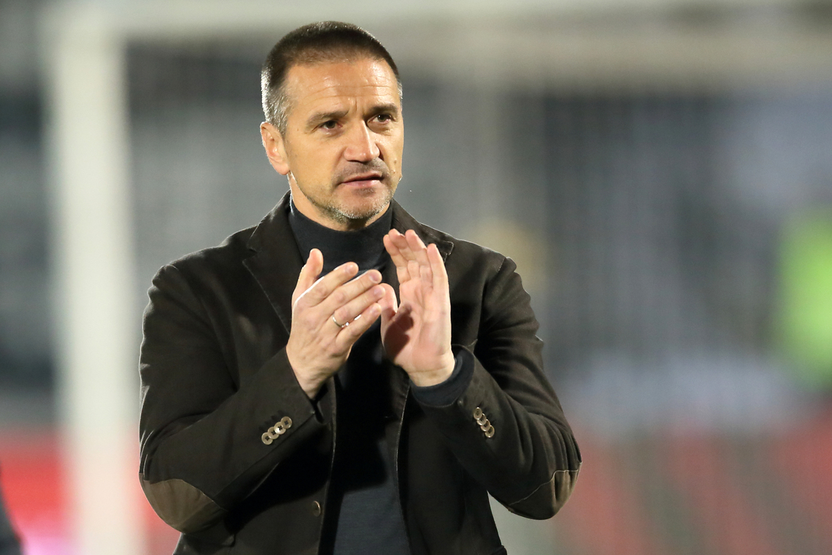 ZORAN MIRKOVIC BATA trener fudbalera Partizana na utakmici Superlige Prvenstva Srbije protiv Radnickog Nis na stadionu Partizana, Beograd 06.03.2019. godine Foto: Marko Metlas Fudbal, Partizan, Superliga Prvenstvo Srbije, Radnicki Nis