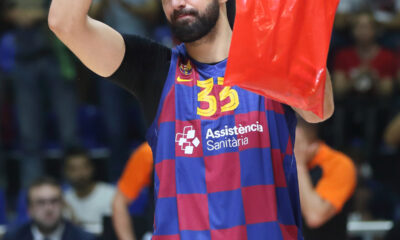 NIKOLA MIROTIC kosarkas Barselone na utakmici Evrolige protiv Crvene zvezde u hali Aleksandar Nikolic Pionir, Beograd 24.10.2019. godine Foto: Marko Metlas Kosarka, Crvena zvezda, Evroliga, Barselona