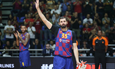 NIKOLA MIROTIC kosarkas Barselone na utakmici Evrolige protiv Crvene zvezde u hali Aleksandar Nikolic Pionir, Beograd 24.10.2019. godine Foto: Marko Metlas Kosarka, Crvena zvezda, Evroliga, Barselona