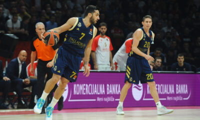 FACUNDO CAMPAZZO Facundo Kampaco, kosarkas Reala, na utakmici Evrolige protiv Crvene zvezde, u Beogradskoj Stark areni. Beograd, 07.11.2019. foto: Nebojsa Parausic Kosarka, Evroliga, Crvena zvezda, Real Madrid