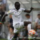 IBRAHIMA NDIAYE Ibrahima Ndiaje fudbaler Cukarickog na utakmici kvalifikacija za UEFA Ligu Konferencija protiv Rasing Uniona Luksemburg na stadionu Cukarickog, Beograd 28.07.2022. godine Foto: Marko Metlas Fudbal, Partizan, Kvalifikacije, UEFA Liga Konferencija, Rasing Union Luksemburg