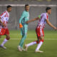 JOVAN MILADINOVIC golman, STEFAN LEKOVIC, mladi fudbaleri Crvene zvezde, na utakmici UEFA omladinske lige, protiv AZ Alkmara, na stadionu TC Stadion Vozdovac Beograd, 01.11.2022. foto: MN press / ds Fudbal, UEFA Youth League, Crvena zvezda, AZ Alkmar