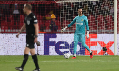 ANTHONY RACIOPPI Entoni Raciopi golman fudbalera Jang Bojs Bern na utakmici UEFA Lige Sampiona protiv Crvene zvezde na stadionu Rajko Mitic, Beograd 04.10.2023. godine Foto: Marko Metlas Fudbal, Crvena zvezda, UEFA Liga Sampiona , Jang Bojs Bern