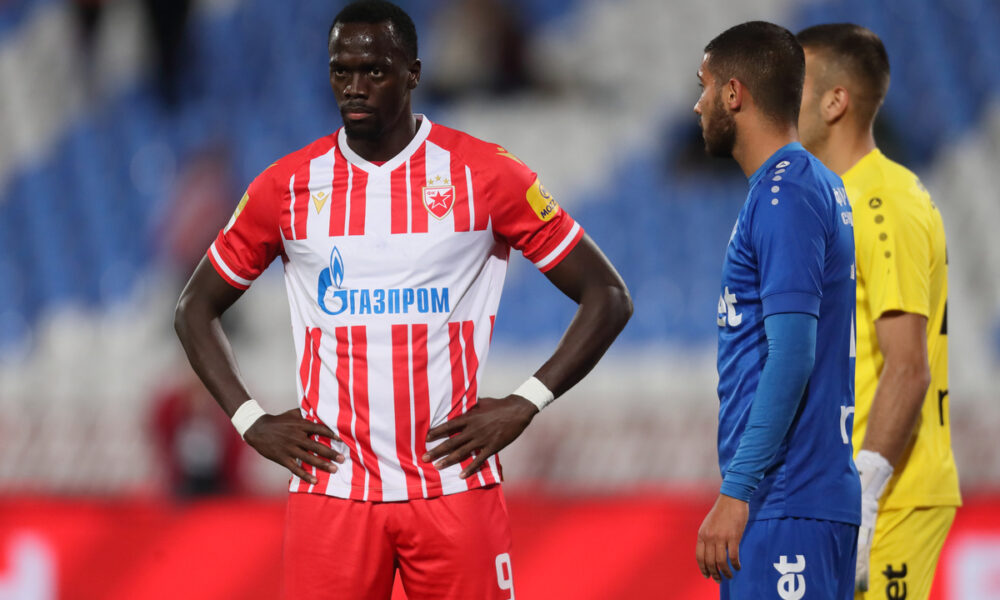 PEPE CHERIF NDIAYE Pepe Cerif Ndiaje fudbaler Crvene zvezde na utakmici Superlige Prvenstva Srbije protiv Radnika Surdulica na stadionu Rajka Mitica, Beograd, 04.11.2023. godine Foto: Marko Metlas Fudbal, Crvena zvezda, Superliga Prvenstvo Srbije, Radnik Surdulica
