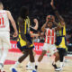 , kosarkas Crvene zvezde, na utakmici Evrolige protiv Fenerbahcea, u Beogradskoj Stark areni. Beograd, 14.11.2023. Foto: Nebojsa Parausic / MN Press Kosarka, Euroleague, Crvena zvezda, Fenerbahce