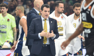 , kosarkas Partizana, na utakmici Evrolige protiv Fenerbahcea, u Beogradskoj Stark areni. Beograd, 09.11.2023. foto: Nebojsa Parausic Kosarka, Euroleague, Partizan, Fenerbahce