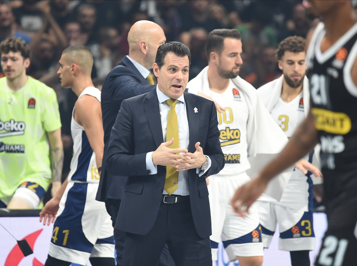 , kosarkas Partizana, na utakmici Evrolige protiv Fenerbahcea, u Beogradskoj Stark areni. Beograd, 09.11.2023. foto: Nebojsa Parausic Kosarka, Euroleague, Partizan, Fenerbahce