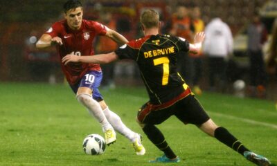 Dušan Tadić, Kevin de Brujne, Srbija - Belgija