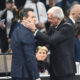 ZELJKO OBRADOVIC, trener kosarkasa Partizana, na utakmici Evrolige protiv Fenerbahcea, i DIMITRIOS ITOUDIS Dimitris Itudis, u Beogradskoj Stark areni. Beograd, 23.02.2023. foto: Nebojsa Parausic Kosarka, Euroleague, Partizan, Fenerbahce