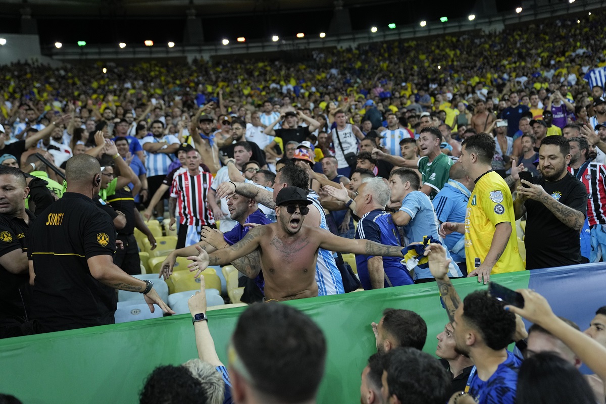 Navijači Brazila i Argentine