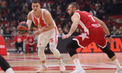 Nemanja Nedović na meču Zvezda - Armani u Evroligi