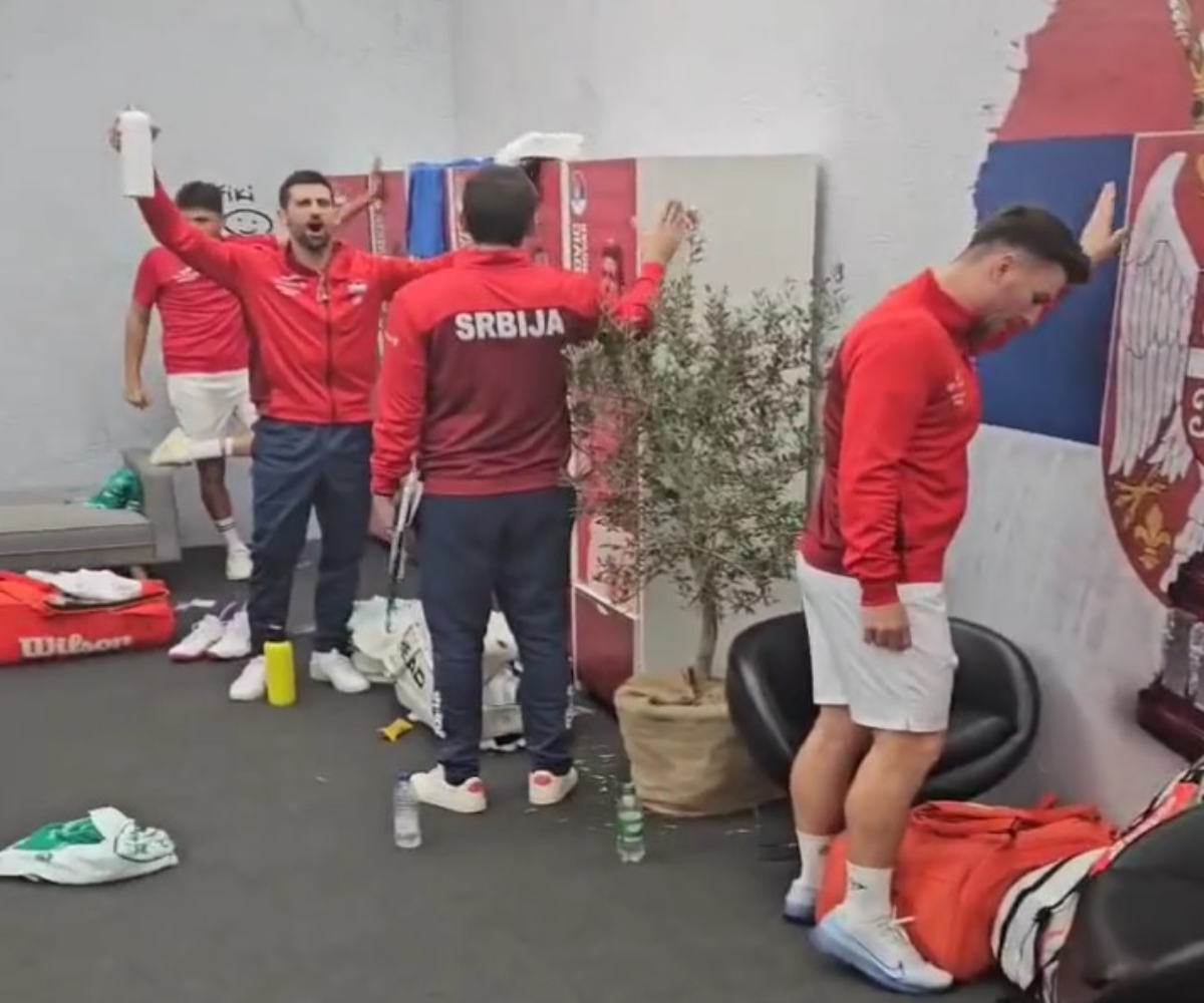 Teniseri Srbije pred polufinale sa Italijom