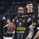 kosarkas Partizana na utakmici Evrolige protiv Virtusa u hali Stark Beogradska arena, Beograd 28.12.2023. godine Foto: Marko Metlas Kosarka, Partizan, Evroliga, Virtus