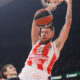 Rokas Gedraitis kosarkas Crvene zvezde na utakmici Evrolige protiv Albe Berlin u hali Stark Beogradska arena, Beograd 14.12.2023. godine Foto: Marko Metlas Kosarka, Crvena zvezda, Evroliga, Alba Berlin