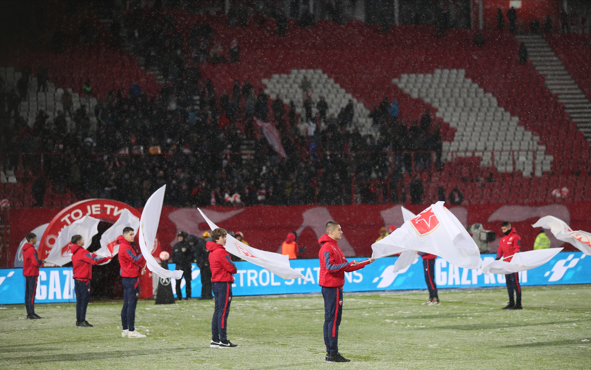 , fudbaler Crvene zvezde na utakmici Kupa Srbije protiv Radnickog na stadionu Rajko Mitic. Beograd, 06.12.2023. Foto: Marko Metlas Fudbal, Kup Srbije, Crvena zvezda, Radnicki