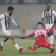 , fudbaler Partizana, na prvenstvenoj utakmici protiv Crvene zvezde, na stadionu JNA. Beograd, 20.12.2023. foto: Marko Metlas Fudbal, 171. derbi, Partizan, Crvena zvezda,