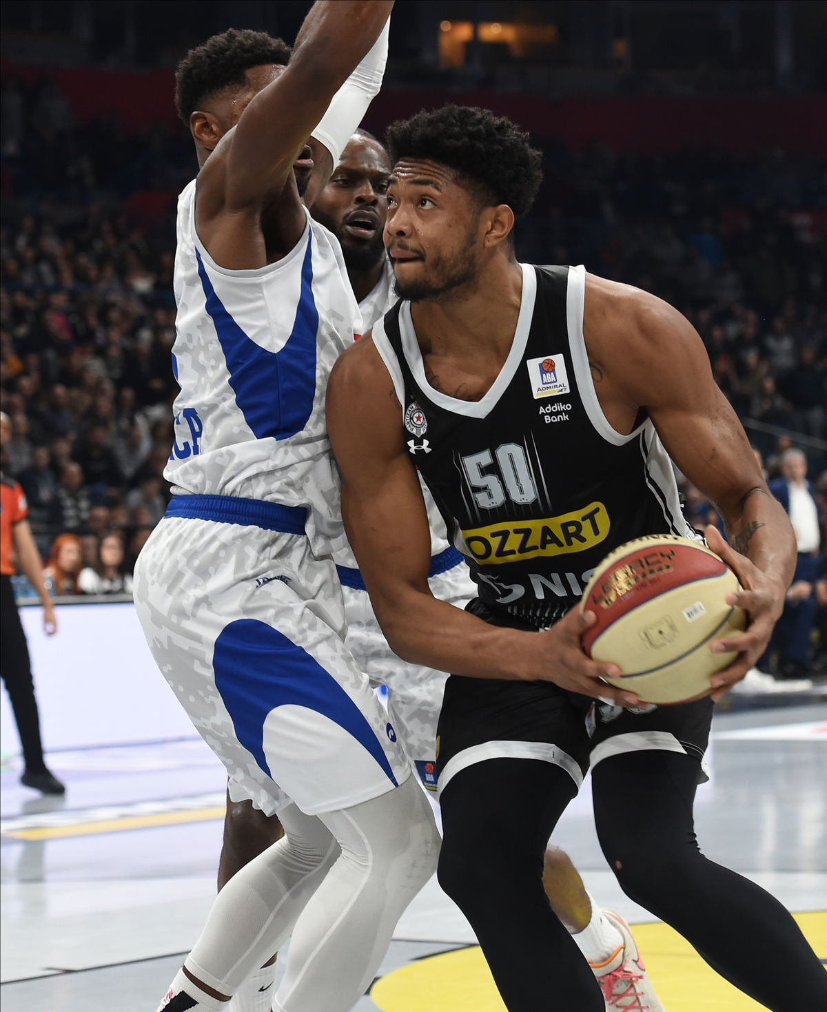 PARTIZAN vs BUDUCNOST Beograd, 16.12.2023. foto: Nebojsa Parausic Kosarka, ABA League, Partizan, Buducnost