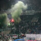 Navijaci Panatinaikos Atina kosarka utakmica Evroliga protiv Crvena zvezda u hali OAKA Marusi Atina 06.12.2013. godine Foto: Yorgos Matthaios / MN Press