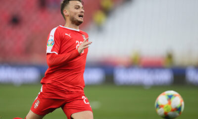 ADEM LJAJIC fudbaler reprezentacije Srbije na utakmici kvalifikacija za UEFA Evropsko prvenstvo 2020 godine protiv Ukrajine na stadionu Rajka Mitica, Beograd 17.11.2019. godine Foto: Marko Metlas Fudbal, Reprezentacija, Srbija, Ukrajina, UEFA Evropsko prvenstvo, EURO 2020