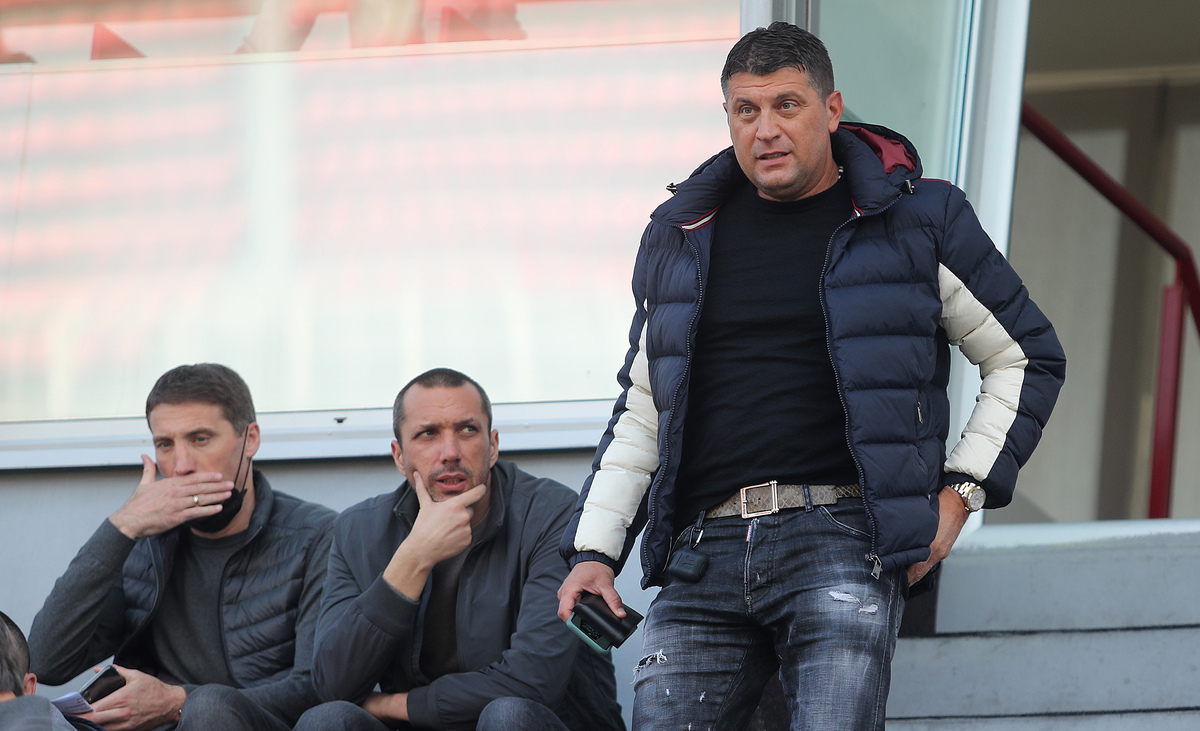 VLADAN MILOJEVIC trener, na prvenstvenoj utakmici Vozdovac - Macva, na stadionu TC Stadion Vozdovac. Beograd, 02.04.2021. foto: MN press / vm Fudbal, Vozdovac, Macva