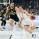 KEVIN PANGOS kosarkas Emporio Armani Milano na utakmici Evrolige protiv Partizana u hali Stark Beogradska arena, Beograd 18.10.2022. godine Foto: Marko Metlas Kosarka, Partizan, Evroliga, Emporio Armani Milano