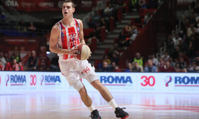 NIKOLA TOPIC kosarkas Crvene zvezde na utakmici Jadranske ABA lige protiv Borca Cacak u hali Aleksandar Nikolic Pionir, Beograd 25.12.2022. godine Foto: Marko Metlas Kosarka, Crvena zvezda, Jadranska ABA liga, Borac Cacak