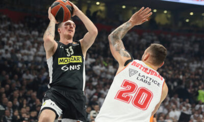 DANILO ANDJUSIC kosarkas Partizana na utakmici Evrolige protiv Monaka u hali Stark Beogradska arena, Beograd 05.01.2023. godine Foto: Marko Metlas Kosarka, Partizan, Evroliga, Monako