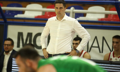 NENAD STEFANOVIC trener kosarkasa FMP Zeleznika na utakmici ABA lige protiv Krke u hali FMP Arena, Beograd 02.10.2023. godine Foto: Ivica Veselinov / MN PRESS KOSARKA, BASKETBALL, ABA LIGA, ABA LEAGUE, FMP ZELEZNIK, KRKA NOVO MESTO