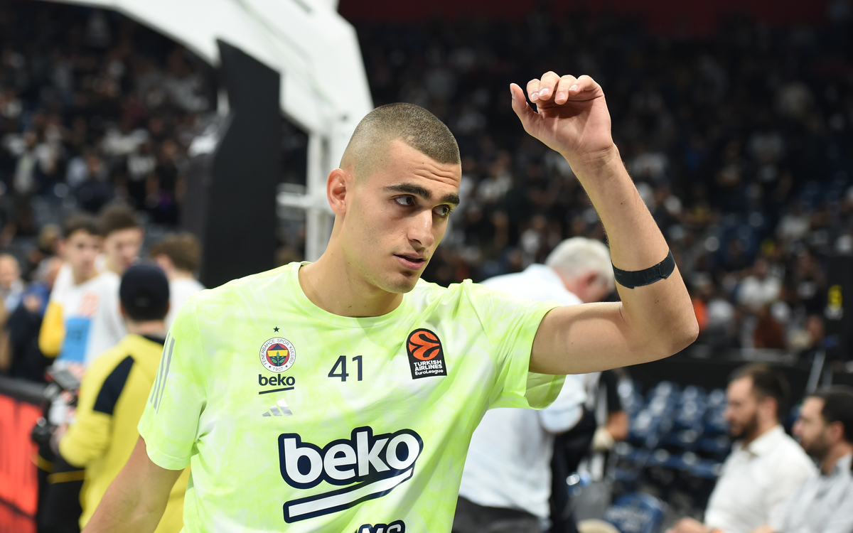 YAM MADAR Jam Madar, kosarkas Fenerbahcea, na utakmici Evrolige protiv Partizana, u Beogradskoj Stark areni. Beograd, 09.11.2023. foto: Nebojsa Parausic Kosarka, Euroleague, Partizan, Fenerbahce