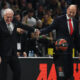 ZELJKO OBRADOVIC trener kosarkasa Partizana i SASA OBRADOVIC trener kosarkasa Monaka na utakmici Evrolige izmedju Partizana i Monaka u hali Beogradska Stark Arena, Beograd 05.12.2023. godine Foto: Ivica Veselinov / MN PRESS KOSARKA, BASKETBALL, EVROLIGA, EUROLEAGUE, PARTIZAN, MONACO, MONAKO