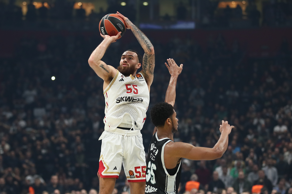 MIKE JAMES Majk Dzejms kosarkas Monaka na utakmici Evrolige protiv Partizana u hali Beogradska Stark Arena, Beograd 05.12.2023. godine Foto: Ivica Veselinov / MN PRESS KOSARKA, BASKETBALL, EVROLIGA, EUROLEAGUE, PARTIZAN, MONACO, MONAKO